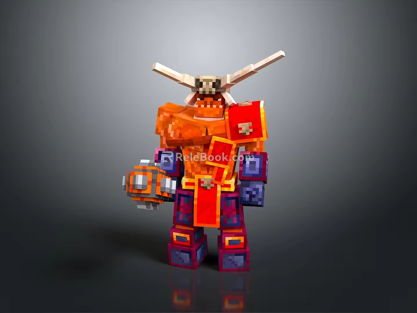 Mech Warrior Mech Soldier Machine Battlearm Mechanical Battlearm Machine Fighter Robot 3d model