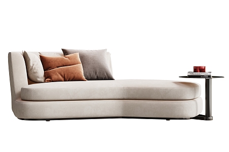 Modern chaise longue 3d model