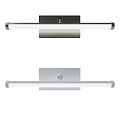 Modern Wall Sconce With Metal Frame And White Acrylic LED Lighting For Home Interior Decoration