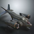 Advanced Futuristic Military Aircraft With Angular Wings Sleek Design And Jet Engines