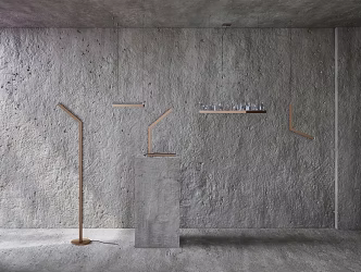 Modern lamp combination 3d model
