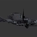 Modern fighter sci-fighter next-generation fighter sci-fighter 3d model