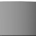 Black Vertical Decorative Pillar Equipment With White Panes Various Heights And Reflections On White Background