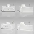 Reception Desk 3d model