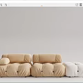 Modern Multiplayer Sofa 3d model