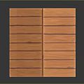 Indoor Wooden Small House Shaped Decorative Cabinet With Heart Door Detail