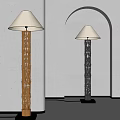 Quiet Wind Floor Lamp 3d model