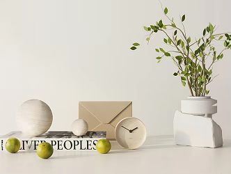 Modern ornaments combination 3d model