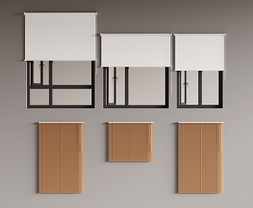 Window shutter 3d model