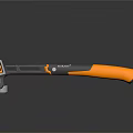 Vitalax Claw Hammer with Orange Black Handle and Metal Head for DIY Projects