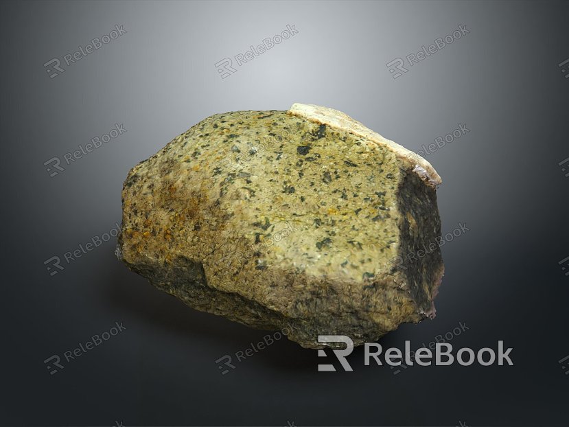 Stone Rock Stone Stone Appreciation Stone Strange Stone Ore Realistic model