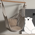 Modern Hanging Chair Swing Chair 3d model