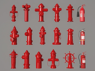 Fire fighting equipment, safety facilities, fire hydrant combination fire extinguisher, fire fighting equipment model