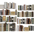 Various Books And Magazines Collection With Stacked And Upright Arrangements And Colorful Covers