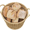 Bread 3d model