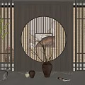 New Chinese Partition 3d model