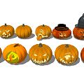 Modern Pumpkin 3d model