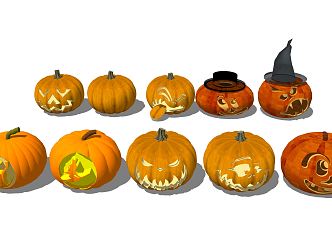 Modern Pumpkin 3d model