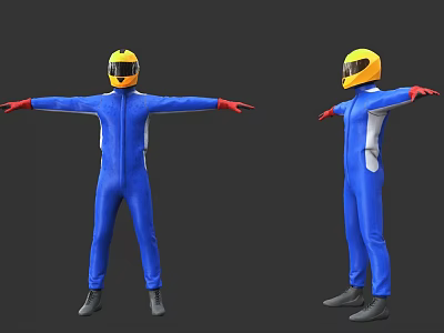 Motorcycle Clothing Riding Clothing Motorcycle Rider Competition Clothing Motorcycle Equipment Rider Helmet Motorcycle Clothing Riding Clothing Motorcycle Rider Competition Clothing 3d model