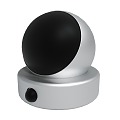 Camera Oil Absorbing Ball Spherical Camera Stainless Steel Metal Infrared Camera Detector Metal Detector Glass Fiber Reinforced Plastic Radome Stainless Steel Metal Cover 3d model