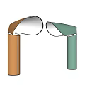 Modern table lamp 3d model