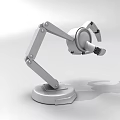 Smart Robotic Arm with Precision Mechanical Structure Articulated Joints and Stable Base 3d model
