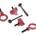 Hardware Threaded Screw 3d model