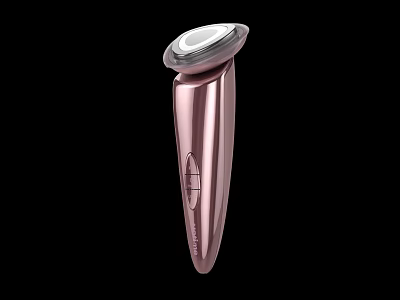 Elegant Pink Handheld Modern Facial Beauty Device For Daily Skin Care 3d model