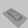 Renault Alps A310 car 3d model