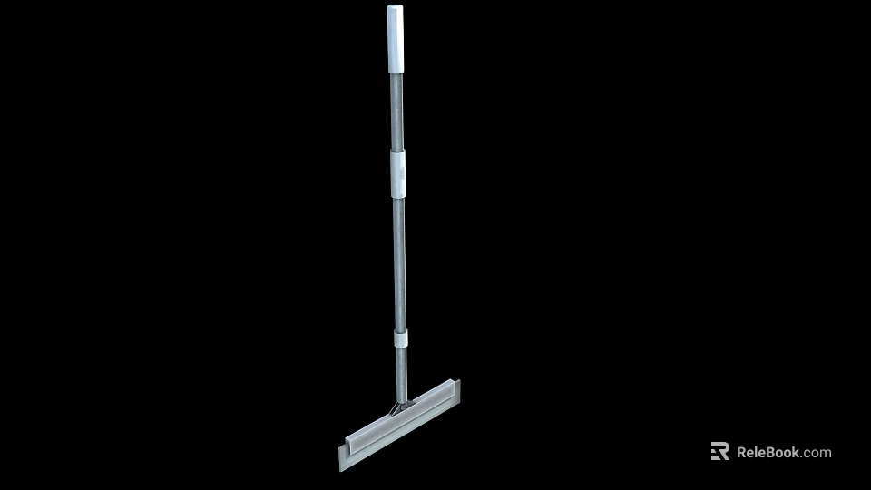 Efficient Household Mop for Daily Floor Cleaning with Retractable Handle and Durable Design 3d model 
