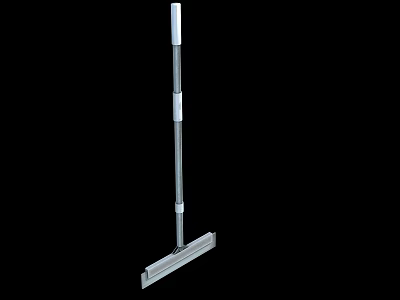 Efficient Household Mop for Daily Floor Cleaning with Retractable Handle and Durable Design 3d model