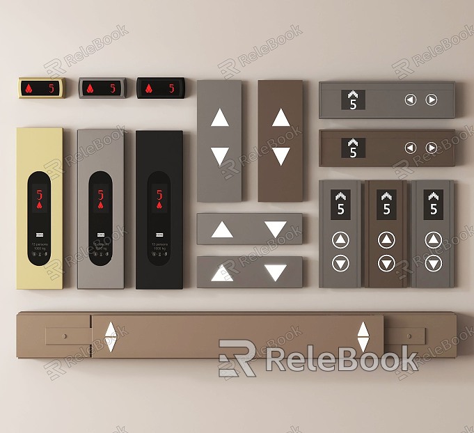 Elevator Switch Elevator Button Elevator Button Floor Display Display Screen model