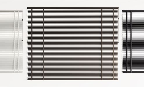 Modern venetian blinds 3d model