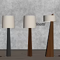 Modern floor lamp 3d model