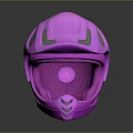 Pink Sports Helmet With Ventilation Holes Inner Padding And Shiny Surface