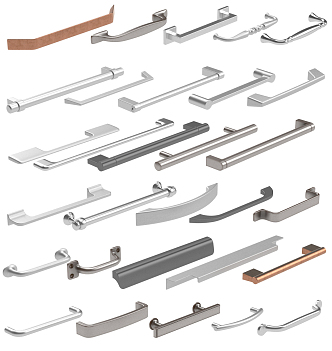 Modern handle 3d model