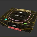 Game machine home game machine Nintendo game machine old game machine old game machine handle 3d model