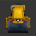 Asphalt paver paver road roller asphalt paver road car asphalt car 3d model