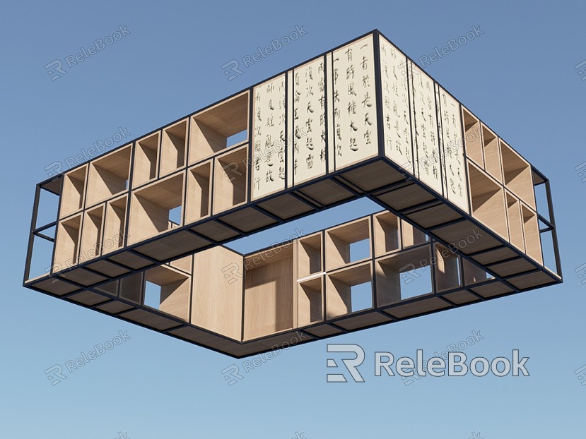 New Chinese Hanging Cabinet Cabinet model