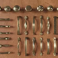 Stylish Metal Furniture Handles With Various Decorative Designs For Cabinets And Drawers