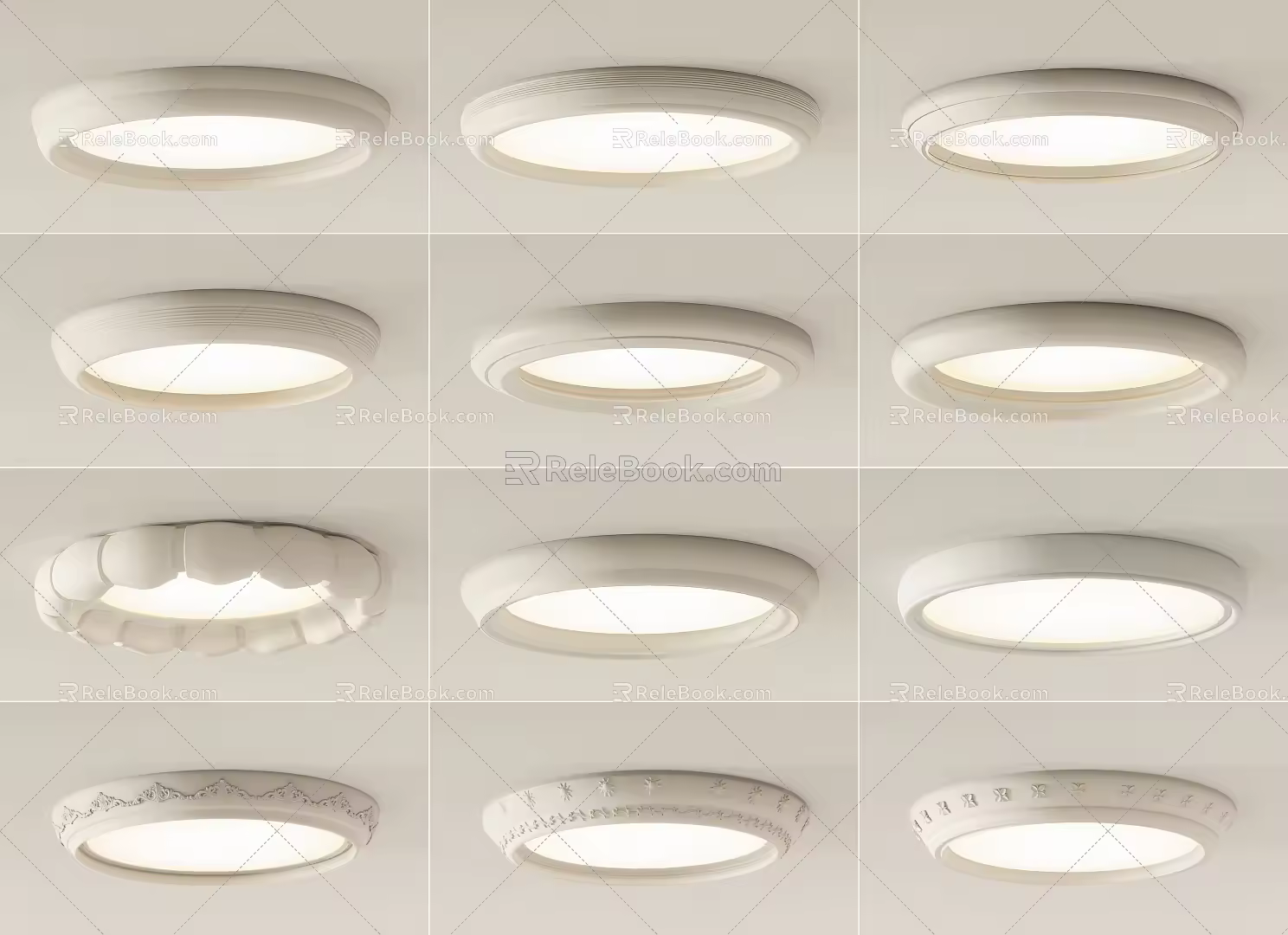 Modern ceiling lamp decorative lamp 3d model