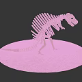 Modern Skeleton Dinosaur Skeleton 3d model