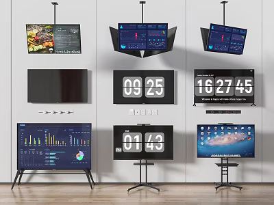 Modern TV 3d model