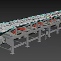 Belt Scale High Precision Floating Belt Scale High Precision Belt Scale 3d model