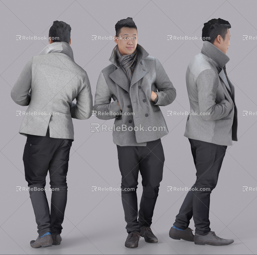 Modern Men Men's Characters model