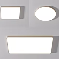 Modern Simple Ceiling Lights with Square Round and Rectangular Shapes