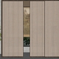 New Chinese-style sliding door 3d model