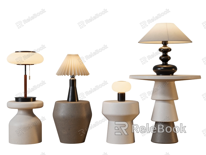 Antique Table Lamp New Chinese Style Lamps Table Lamp American Table Lamp Side Several Small Round Several model