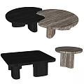 Poliform ERNEST Coffee Table Corner Table Coffee Table Side Table 3d model