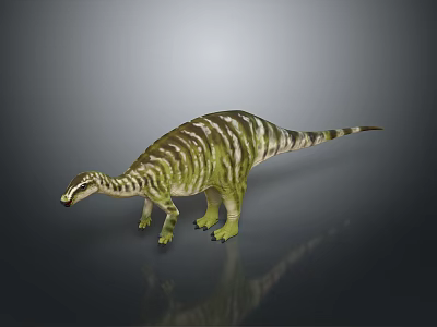 Dinosaur Jurassic Pterosaur Long-necked Tyrannosaurus Tyrannosaurus Stegosaurus Bretosaurus Triceratops Shark Toothosaurus Ancient Animals 3d model